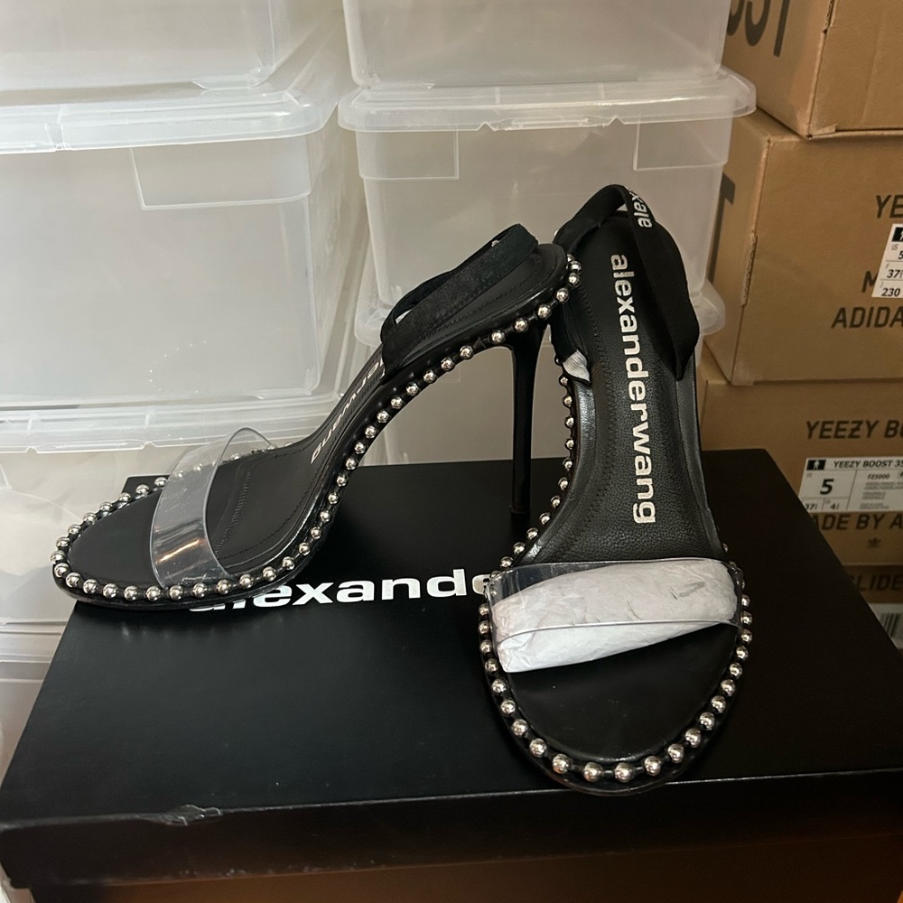 Alexander Wang Black Studded Women's Heels